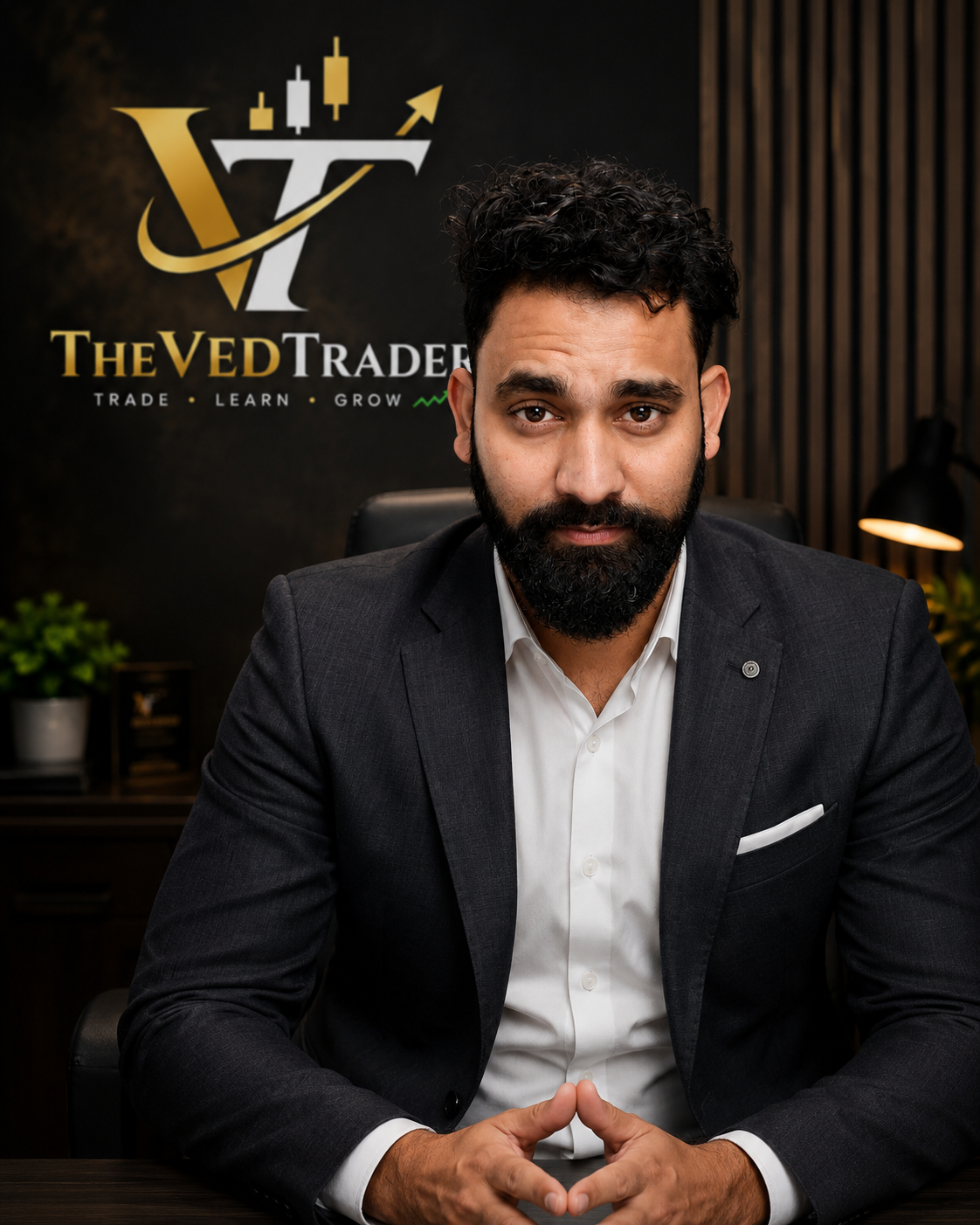 The Ved Trader — founder portrait